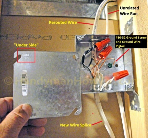 Splicing Electrical Wires Junction Box