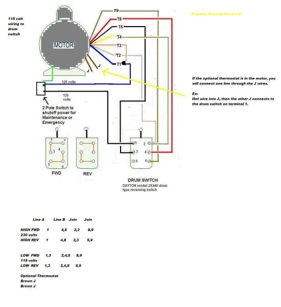 Electrical Motor Circuit Wiring Diagrams