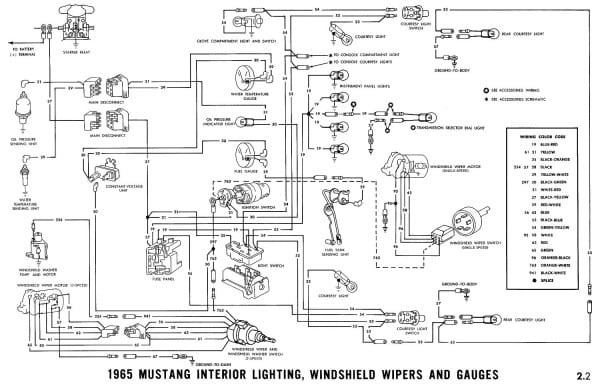 1965 Mustang Wiring Diagrams 1965 Mustang Wiring Diagrams