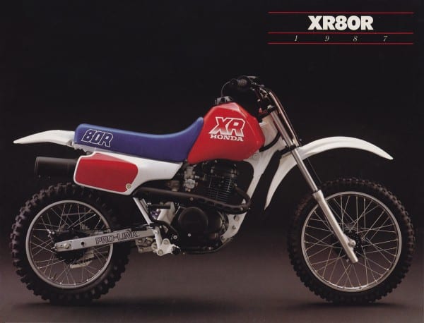 1987 Honda Xr80r Brochure Page 1 1987 Honda Xr80r Brochure Page 1