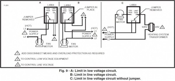Honeywell Limit Switch Wire Diagram