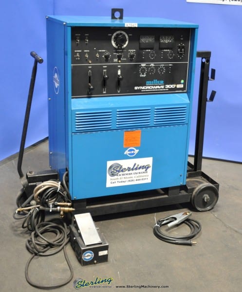 Used Miller Syncrowave 300 Tig Welder Used Miller Syncrowave 300 Tig Welder