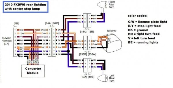 Harley Davidson Turn Signal Module Wiring Diagram