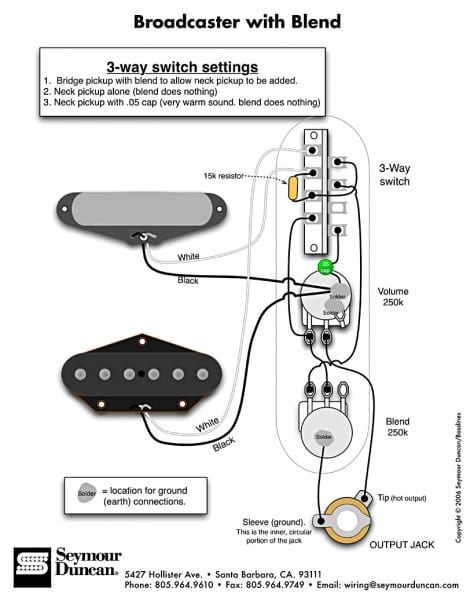 Three Cool Alternate Wiring Schemes For Telecaster® Three Cool Alternate Wiring Schemes For Telecaster®