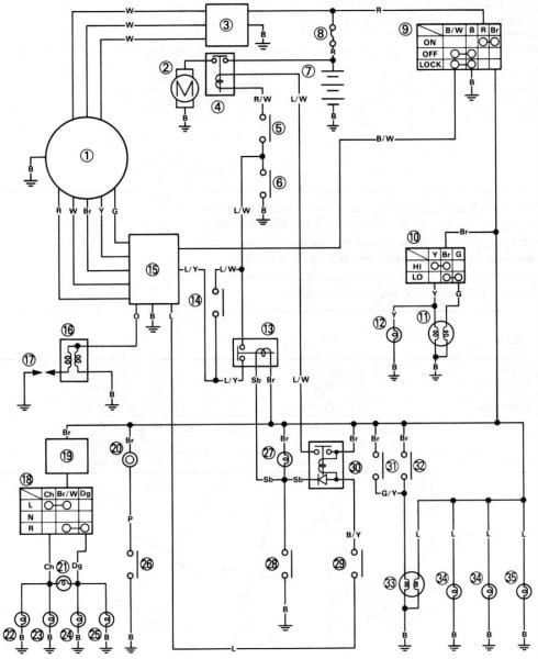 2004 Yamaha Xt225 Wiring Diagram 2004 Yamaha Xt225 Wiring Diagram