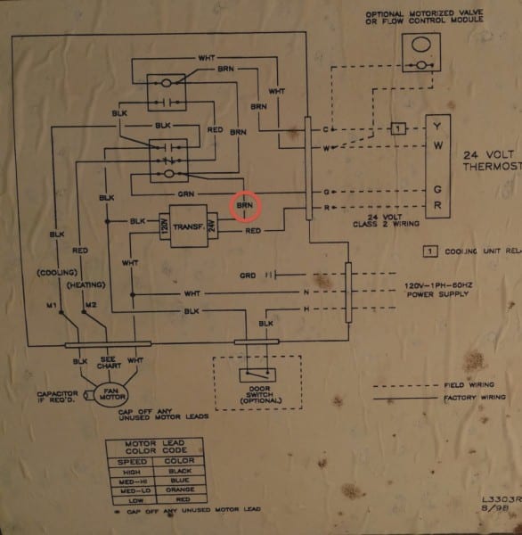 First Company Air Handler Wiring Diagram