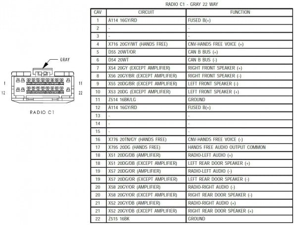 Kenwood Car Stereo Wiring Harness