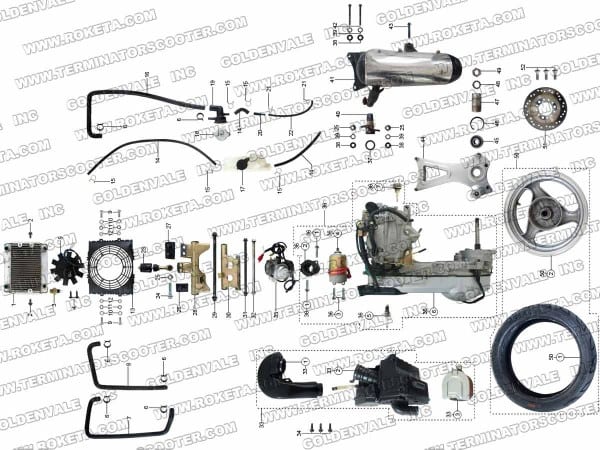 Roketa 250cc Scooter Parts Manual Roketa 250cc Scooter Parts Manual