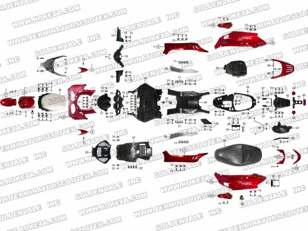 Roketa 250cc Scooter Parts Manual Roketa 250cc Scooter Parts Manual