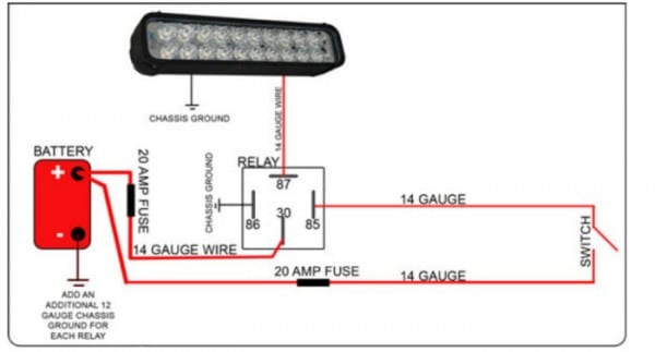 Led Light Bar Wiring Instructions