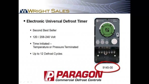 Paragon Defrost Timers 8145 And 9145 Overview Paragon Defrost Timers 8145 And 9145 Overview