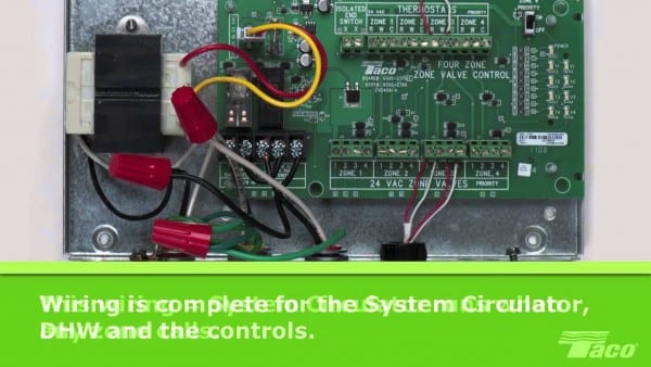 How To Wire A System Circulator To A Taco Zone Valve Control (zvc How To Wire A System Circulator To A Taco Zone Valve Control (zvc