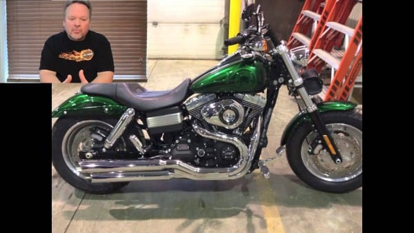 Harley Fat Bob Custom Rear Fender Modification Harley Fat Bob Custom Rear Fender Modification
