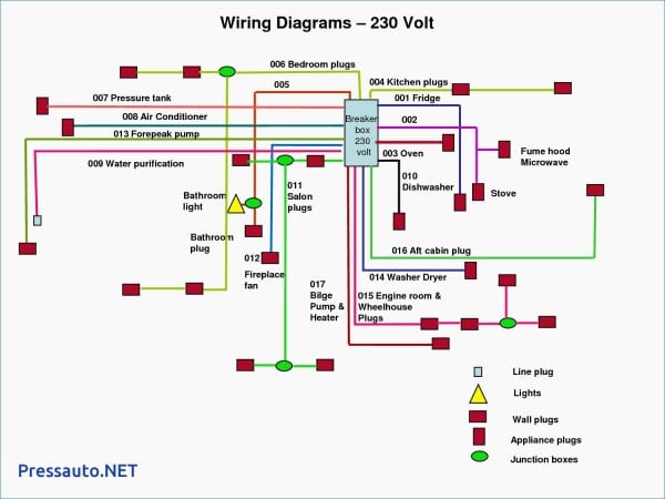 230 Volt Wiring Diagram