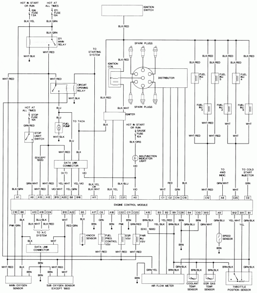 Toyota 4runner Engine Diagram