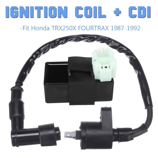 12v Ignition Coil +cdi For Honda Trx250x Fourtrax 1987 1988 1989 12v Ignition Coil +cdi For Honda Trx250x Fourtrax 1987 1988 1989