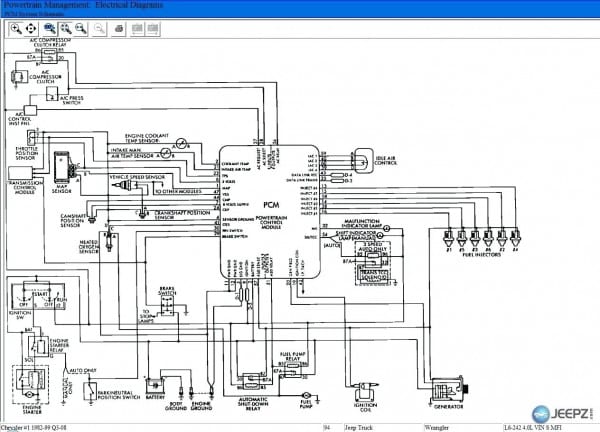 1994 Toyota Corolla Wiring Diagram
