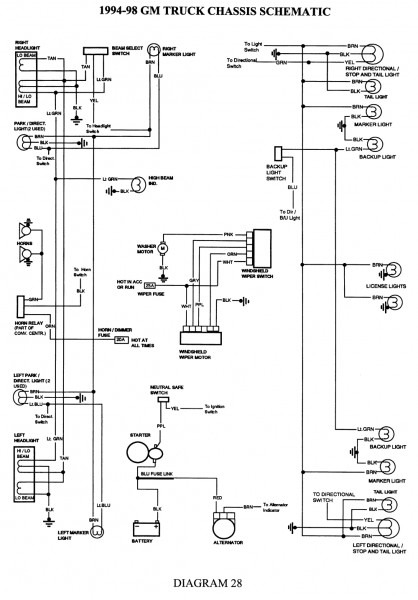 2005 Chevy Silverado Tail Light Wiring Diagram