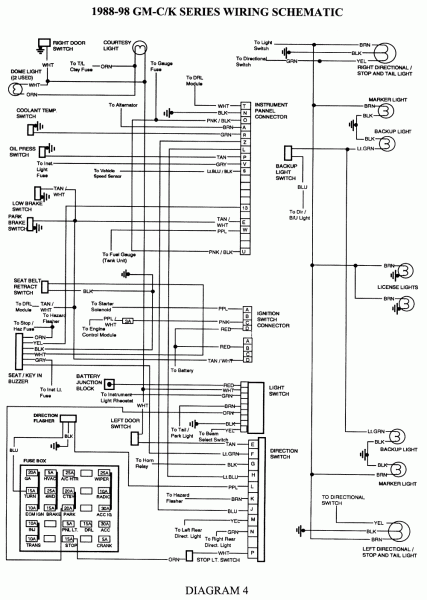 1996 Chevy 1500 Wiring Diagram