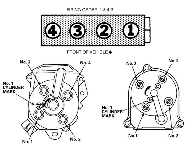 What Is The Firing Order For A 97 Honda Accord With A F22b2 What Is The Firing Order For A 97 Honda Accord With A F22b2