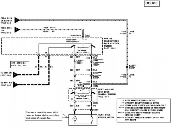 1995 Ford Mustang Gt My Manual Window System Electrical Wiring 1995 Ford Mustang Gt My Manual Window System Electrical Wiring
