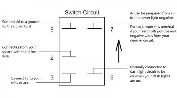 5 Pin Rocker Switch Wiring Diagram 5 Pin Rocker Switch Wiring Diagram