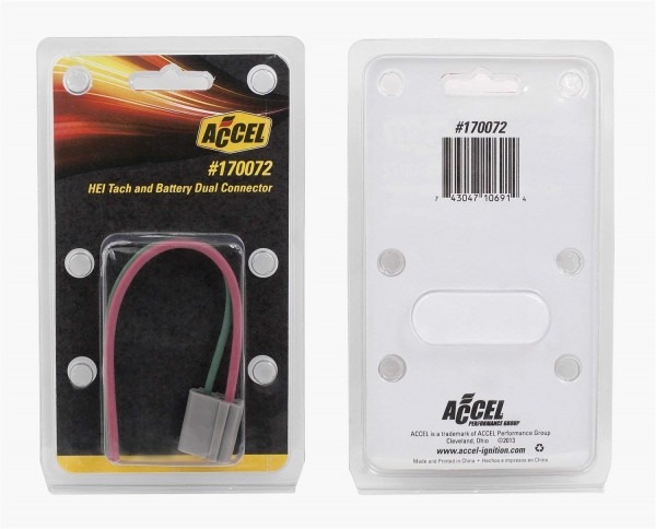 Amazon Com Accel 170072 Hei Battery And Tachometer Pigtail Amazon Com Accel 170072 Hei Battery And Tachometer Pigtail