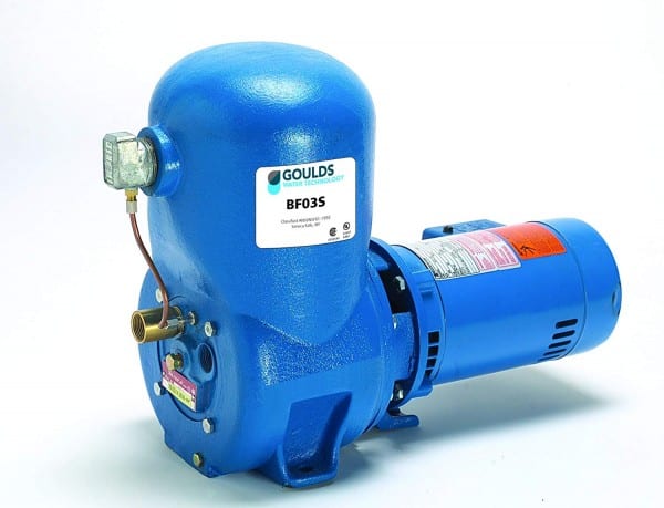 Goulds Bf03s Shallow Well Jet Pump, 1 2 Hp, 1 Ph Goulds Bf03s Shallow Well Jet Pump, 1 2 Hp, 1 Ph
