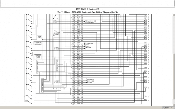 Allison 2000 Wiring Diagram