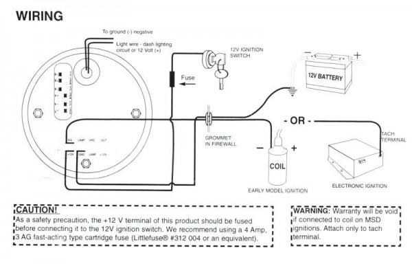 Autometer Pro Comp Tach Wiring Diagram Collection