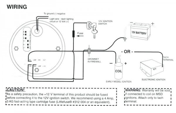 Autometer Shift Light Wiring Diagram autogage tach wiring diagram 