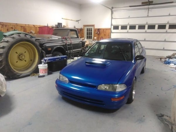 Lairex Rai's 1993 Geo Prizm On Wheelwell Lairex Rai's 1993 Geo Prizm On Wheelwell