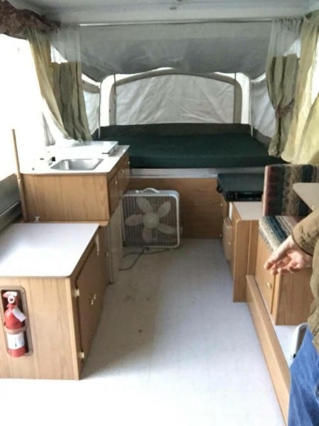 Pop Up Camper Makeover For Creative Retreats Pop Up Camper Makeover For Creative Retreats