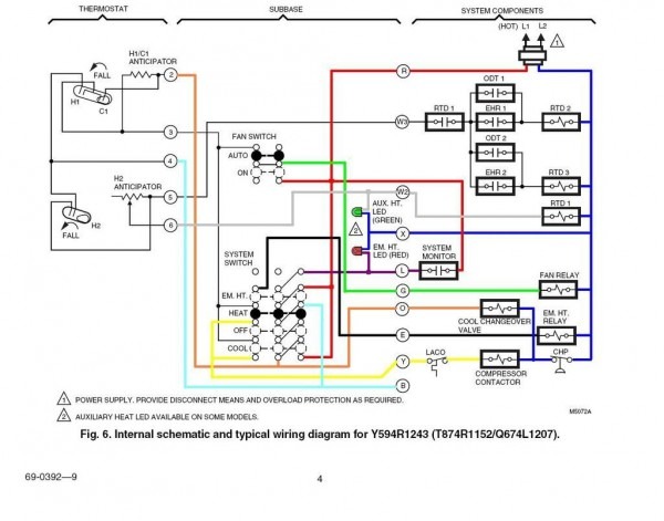 Bryant Heat Pump Thermostat Wiring