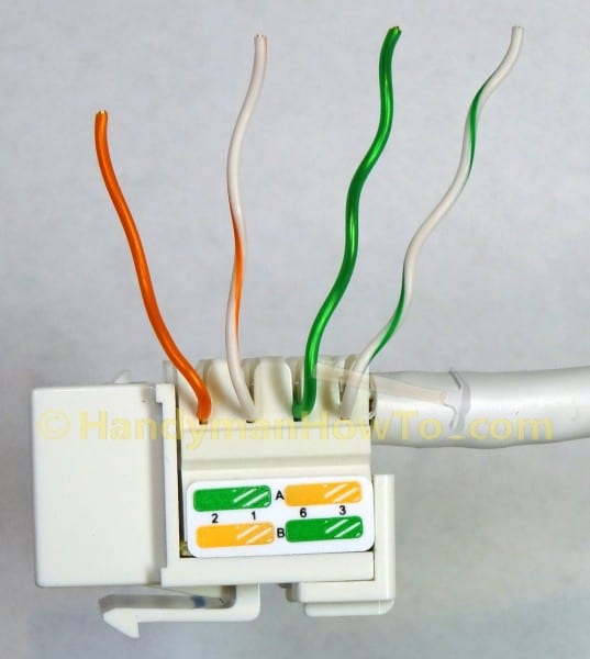 Rj45 Jack Wiring