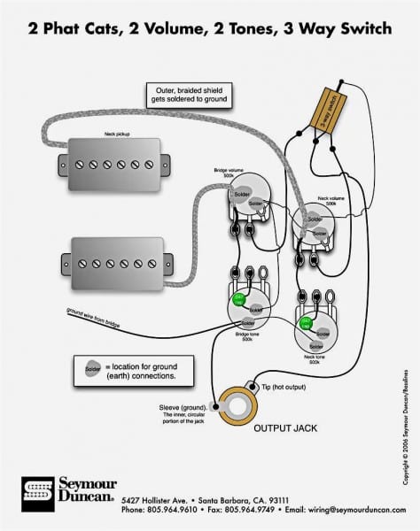 3 Pickup Les Paul Wiring