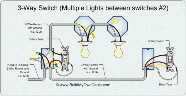 Wire Three Way Switch Diagram Multiple Lights Wire Three Way Switch Diagram Multiple Lights