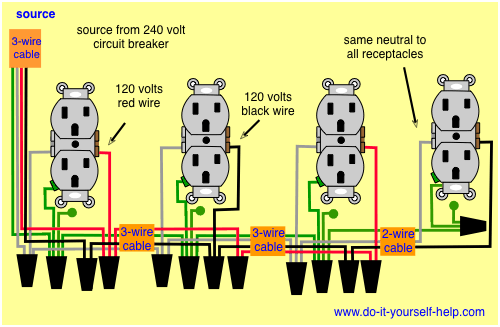 Wiring Receptacles In Parallel Diagram Wiring Receptacles In Parallel Diagram