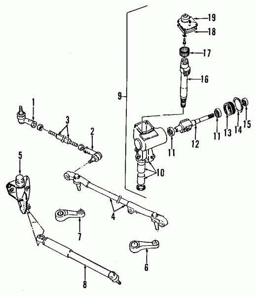 Oem 1991 Isuzu Amigo Power Steering Parts And Components Steering Oem 1991 Isuzu Amigo Power Steering Parts And Components Steering