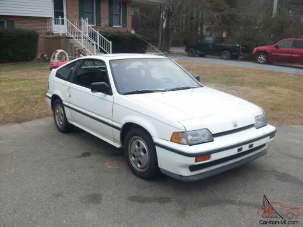 1986 Honda Crx Si 1986 Honda Crx Si