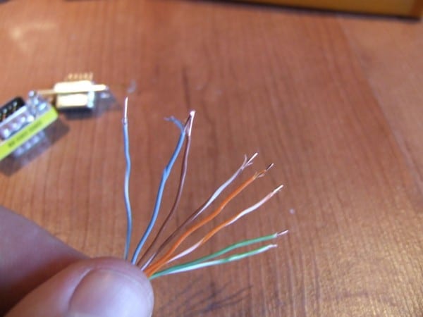 Make Your Own Vga Cord Of Cat5 Cable! 4 Steps Make Your Own Vga Cord Of Cat5 Cable! 4 Steps
