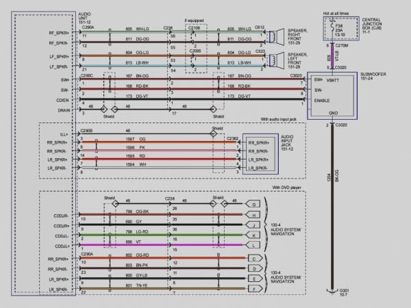Radio Wiring Harness Diagram