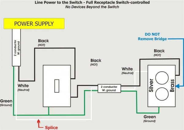 Combination Light Switch Wiring Diagram