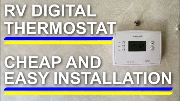 Rv Digital Thermostat Cheap And Easy Install! Rv Digital Thermostat Cheap And Easy Install!