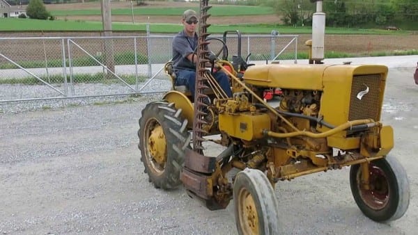 International 140 Tractor With Sickle Bar Mower International 140 Tractor With Sickle Bar Mower