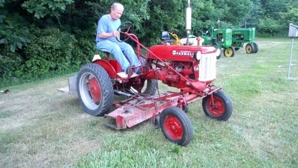 1948 Farmall Cub Tractor With Mower Deck 1948 Farmall Cub Tractor With Mower Deck