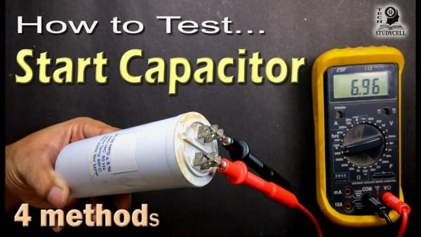 How To Test Motor Start And Motor Run Ac Capacitor Of Ac Fan And How To Test Motor Start And Motor Run Ac Capacitor Of Ac Fan And