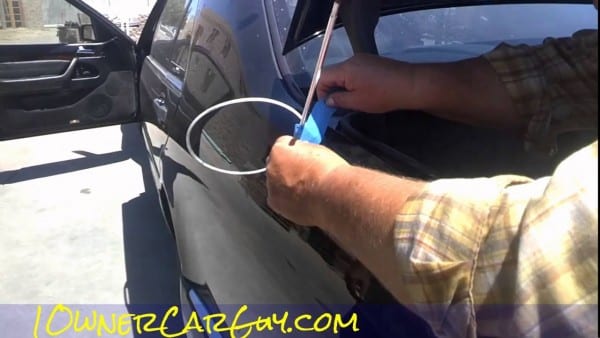 Electric Car Antenna Repair Replace Redneck Fix Mercedes Benz W140