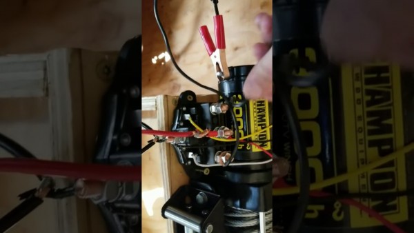 installing a wireless remote to a champion 3000 pound | Winch Motor Control Wiring Diagram | |