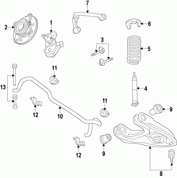 Oem 1998 Lincoln Navigator Suspension Parts Suspension Components Oem 1998 Lincoln Navigator Suspension Parts Suspension Components